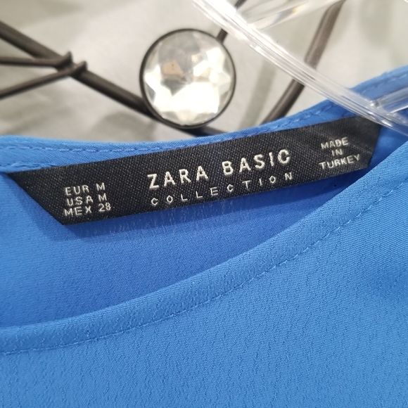 ZARA Ruffled Blouse 3 - Picture 3 of 6